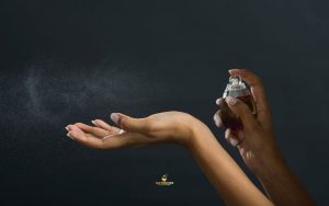how to apply perfume